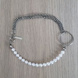 Justine Clenquet Chloe Choker Palladium